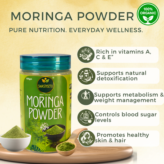 Organic Moringa Powder (150gm)