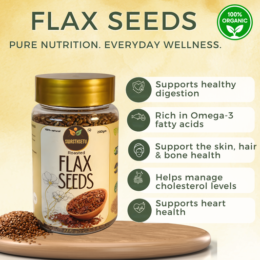 Roasted Flax Seeds (200g)