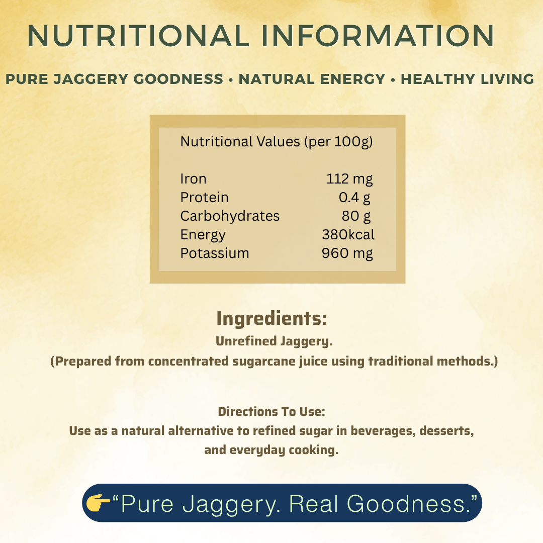 Natural Jaggery Powder (Gud Powder 275gm)