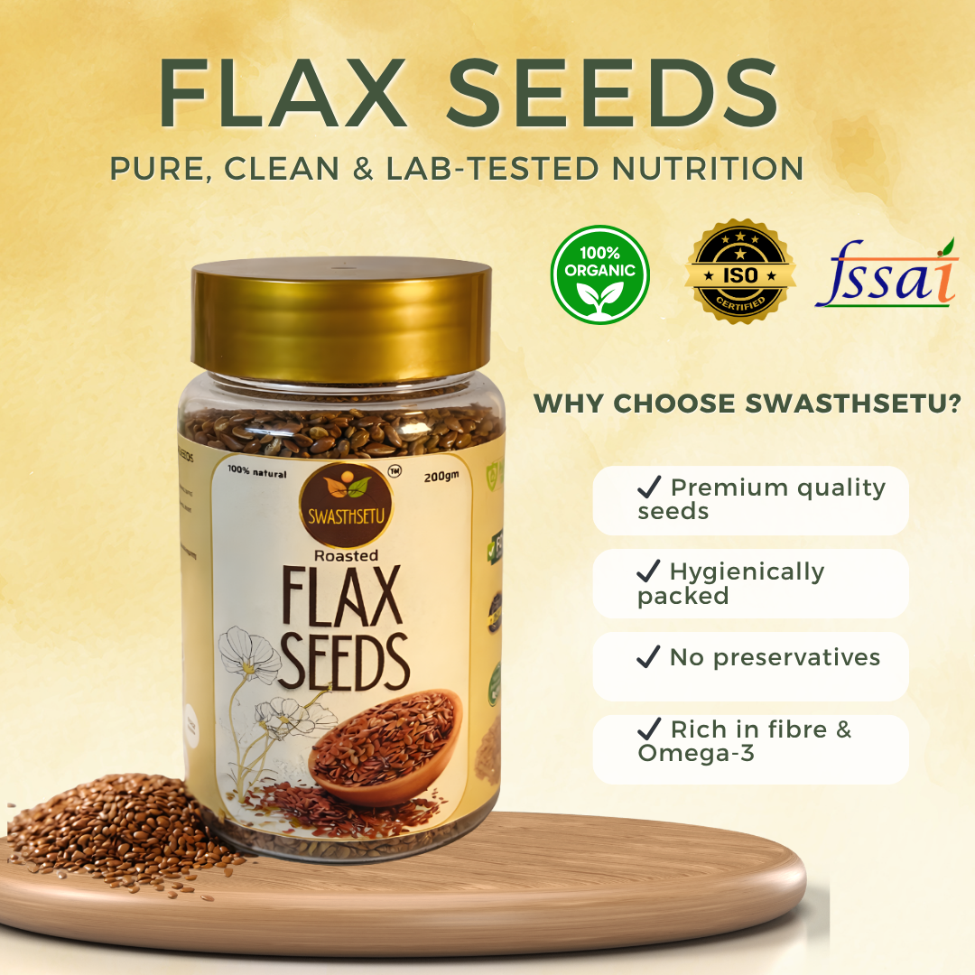 Roasted Flax Seeds (200g)