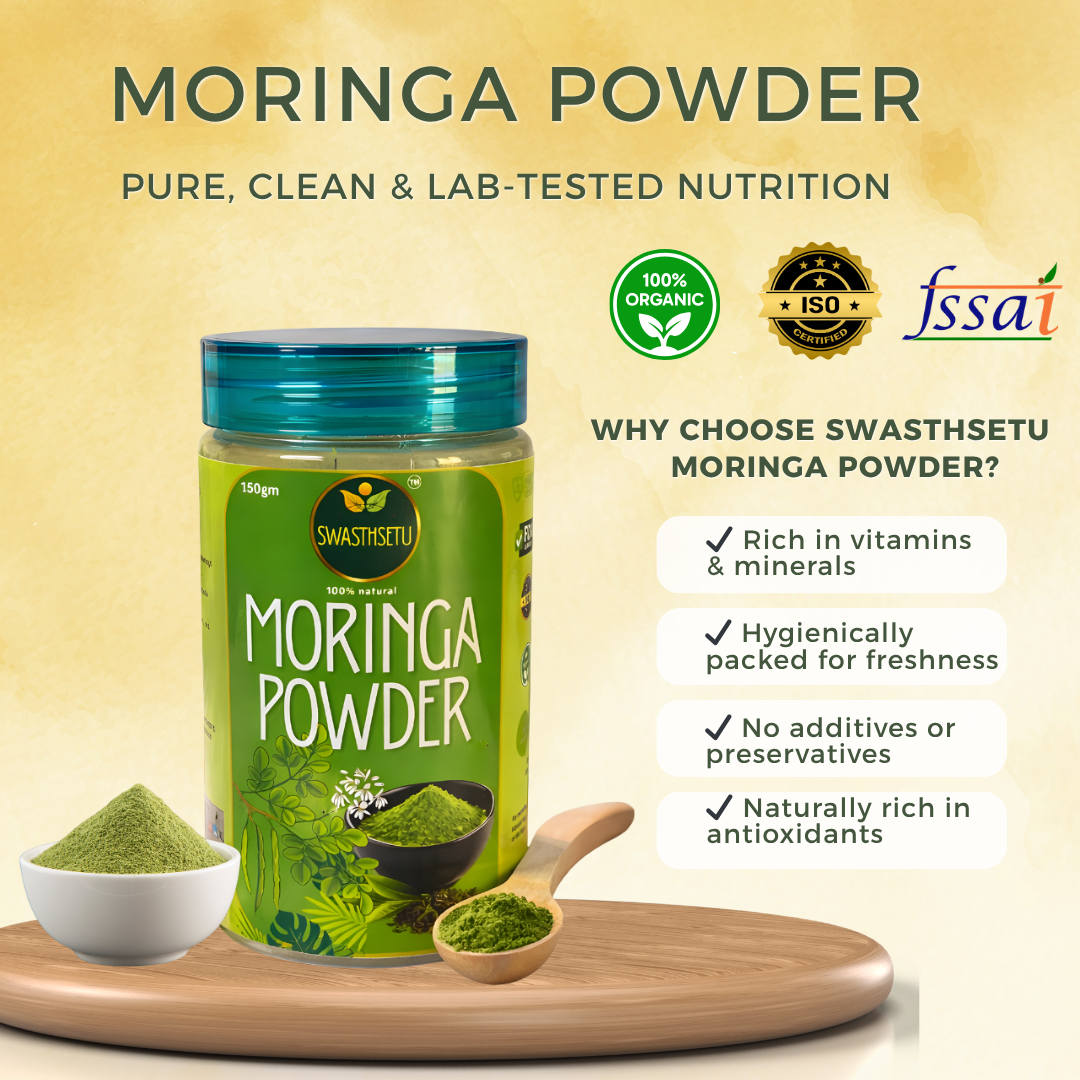 Organic Moringa Powder (150gm)