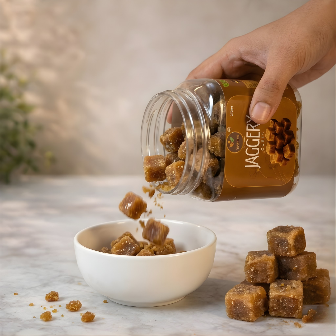 Natural Jaggery Cubes (220gm)