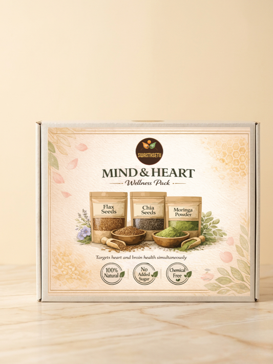 Mind & heart wellness pack - Brain, Heart & Cholesterol Support