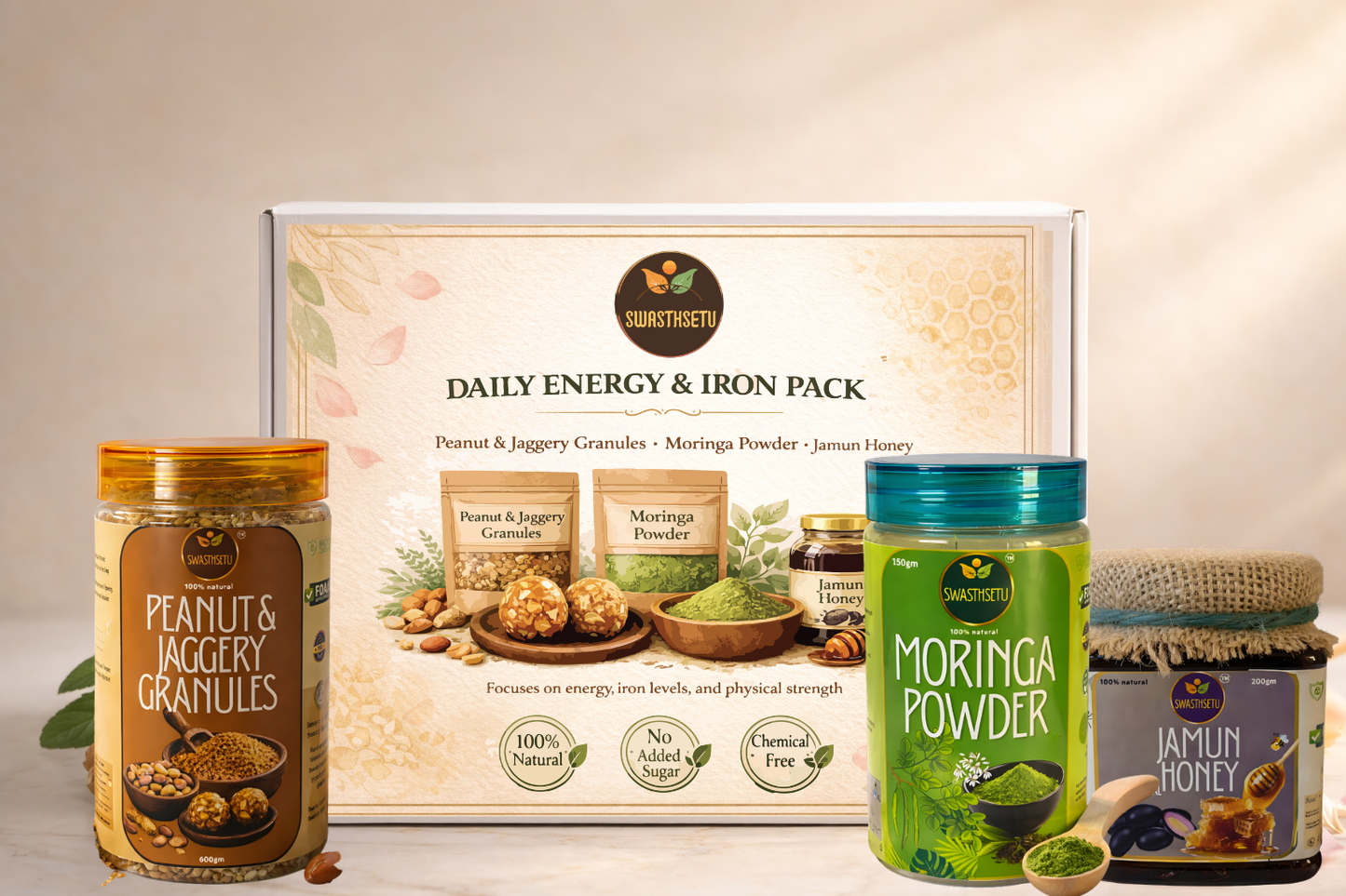 Daily Energy & Iron Pack -Energy, Iron & Strength Support