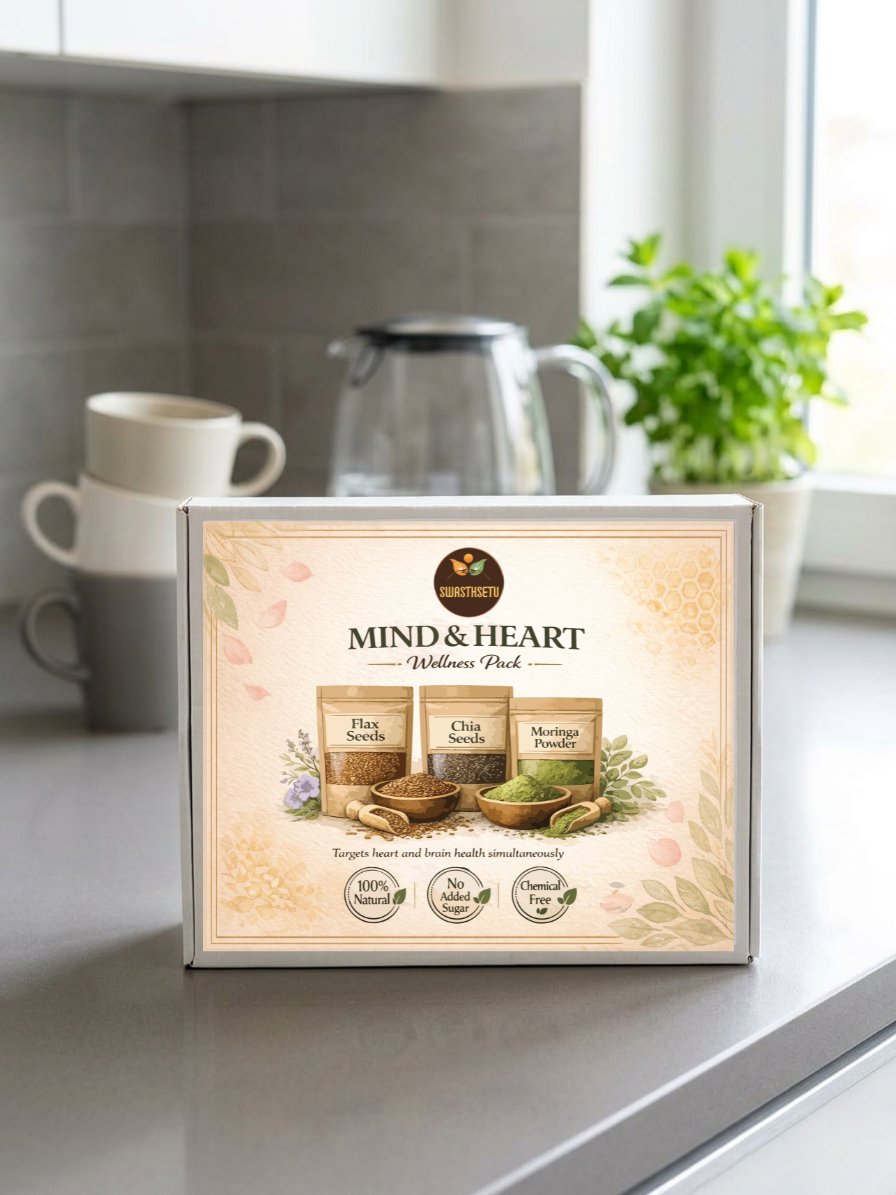 Mind & heart wellness pack - Brain, Heart & Cholesterol Support