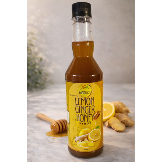 Lemon Ginger Honey Syrup (500ml)